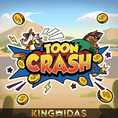 Toon Crash cards game on Big Bunny App